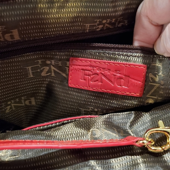 Vintage The Find Mohair/Leather handbag - Picture 4 of 4